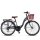 Alanya Citybike 28 Schwarz Braun