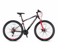 Kron XC75 Alu Mountainbike 27,5 Zoll 19(49) Schwarz/Rot...