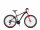 KRON XC100 Alu Mountainbike Modell 2023 Schwarz Rot 18 Zoll