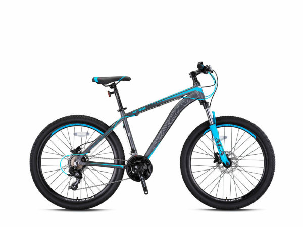 KRON XC100 Alu Mountainbike Modell 2023 Grau Blau 20 Zoll