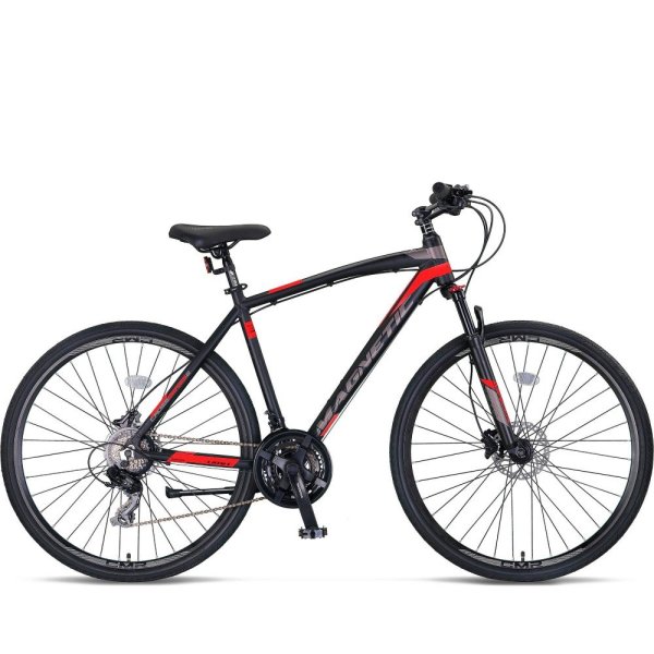 Magnetic Trekkingbike 28 Zoll Alu Rot