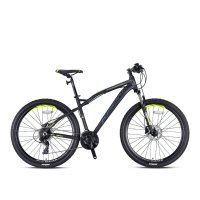 Kron Mountainbike 27,5 Zoll Alu Hardtail HD Schwarz Gelb...