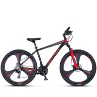 Accrue Mountainbike Umt 29 Zoll Alu Schwarz Rot Modell 2023