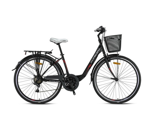 Kron Citybike Tetra 28 Zoll Modell 2023 Schwarz